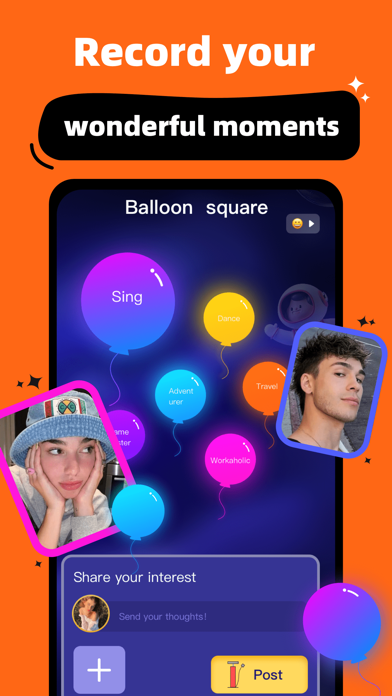 Balloon-Live video chat&Enjoy Screenshot