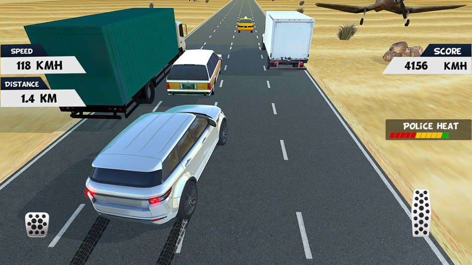 #3. Traffic Car: Speed Race (iOS) Podle: i-Tey Games