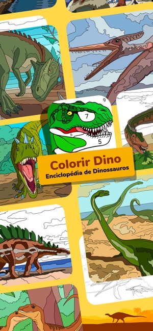 Dinossauros para colorir 222 –  – Desenhos para Colorir