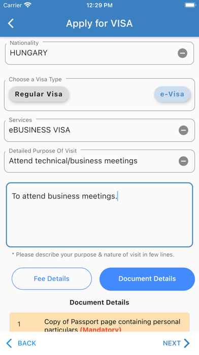 Indian Visa Su-Swagatam Screenshot