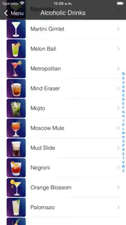 bebidas & drinks iphone screenshot 2