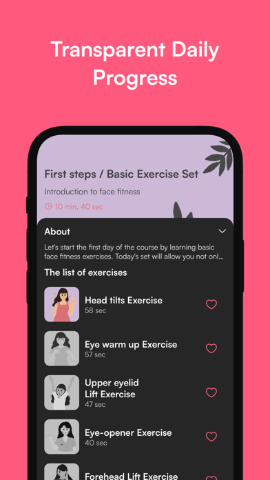 FaceUp – Face Fitness and Care Screenshot