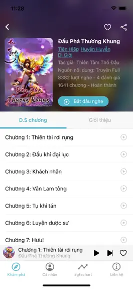 Game screenshot Góc Truyện Audio apk