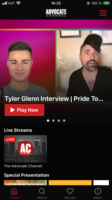 Advocate Channel Screenshot