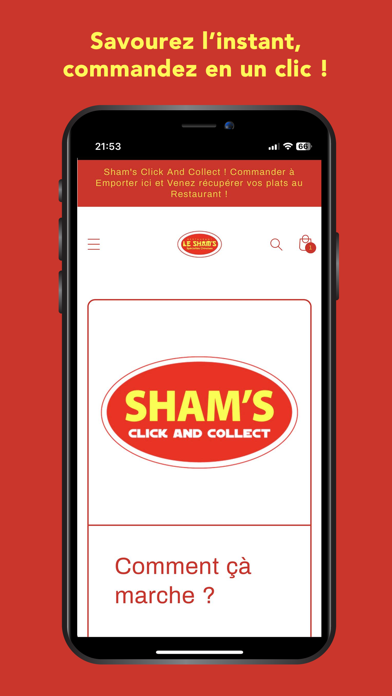 Sham s Click and Collect Screenshot