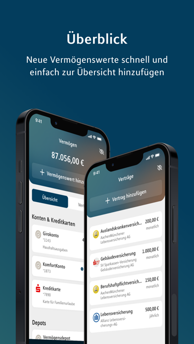 Financial Home Screenshot