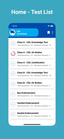 Game screenshot Tennessee CDL Prep Test mod apk