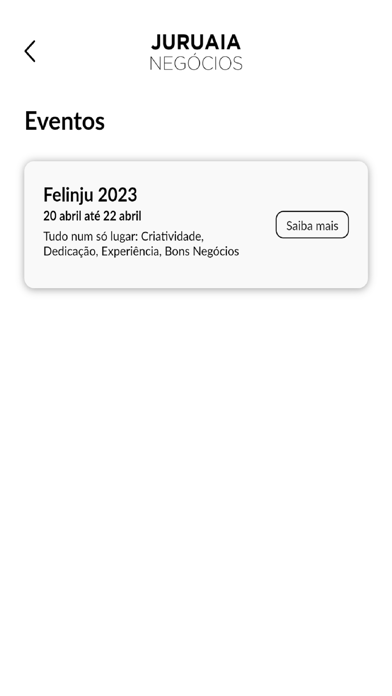 Juruaia Negócios Screenshot