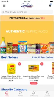 sophia filipino store iphone screenshot 1