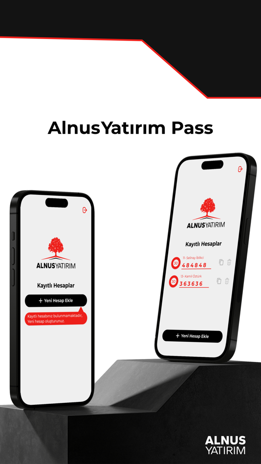 #1. Alnus Pass (iOS) 由: ALNUS YATIRIM MENKUL DEĞERLER A.Ş.