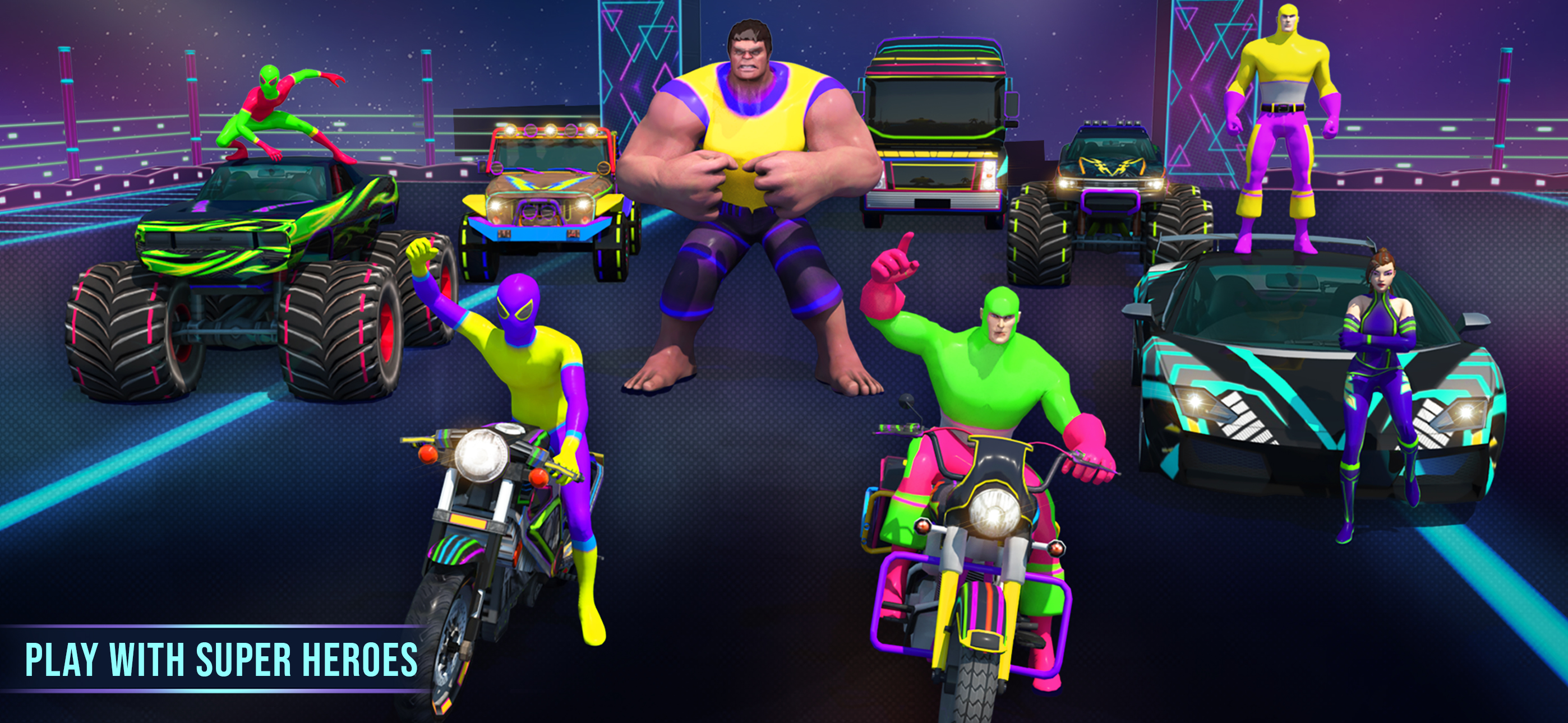 Mega Ramps Car Stunts 3D