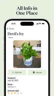 plantminder iphone screenshot 2