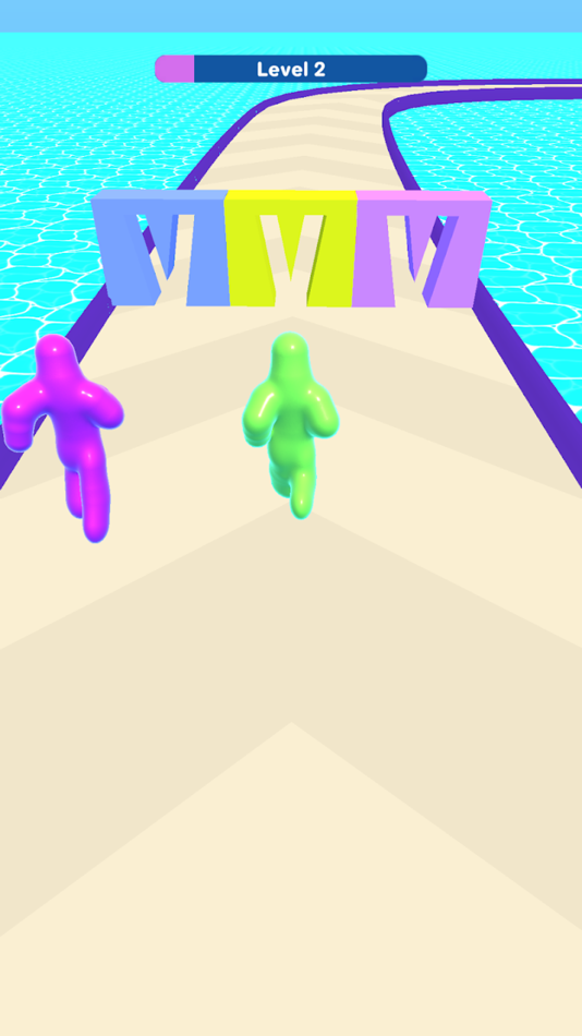 #4. Alphabet Blob Runner (iOS) 由: Yusuf Bektas