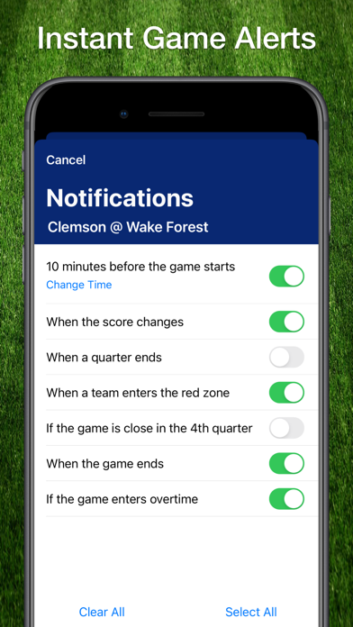 Scores App: College Footballのおすすめ画像4