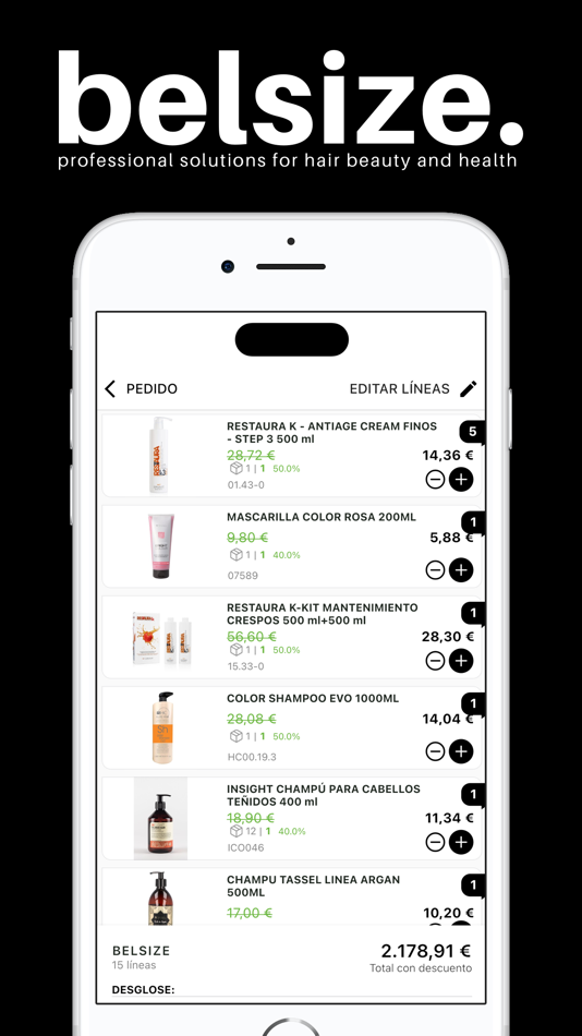 #4. Belsize (iOS) 由: NOVES TECNOLOGIES DE VENDA SLU
