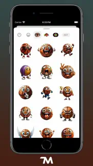 How to cancel & delete basketball faces stickers 1
