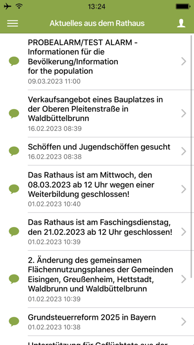 Gemeinde Waldbüttelbrunn Screenshot