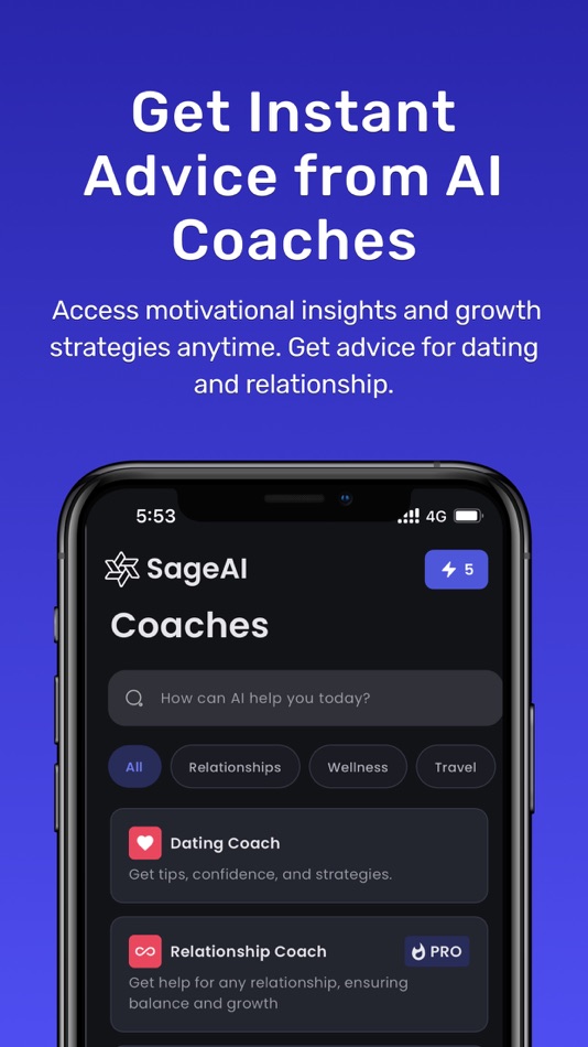 #9. AI Chatbot & Keyboard - SageAI (iOS) 由: Monday Hero Yazilim Sistemleri Anonim Sirketi