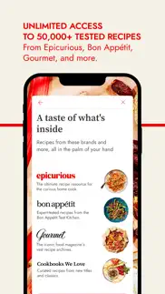 epicurious iphone screenshot 2