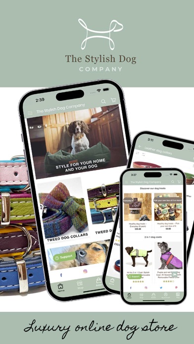 Screenshot #1 pour The Stylish Dog Company App