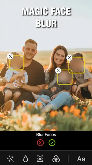 Blur Photo Background & Faces screenshot 2