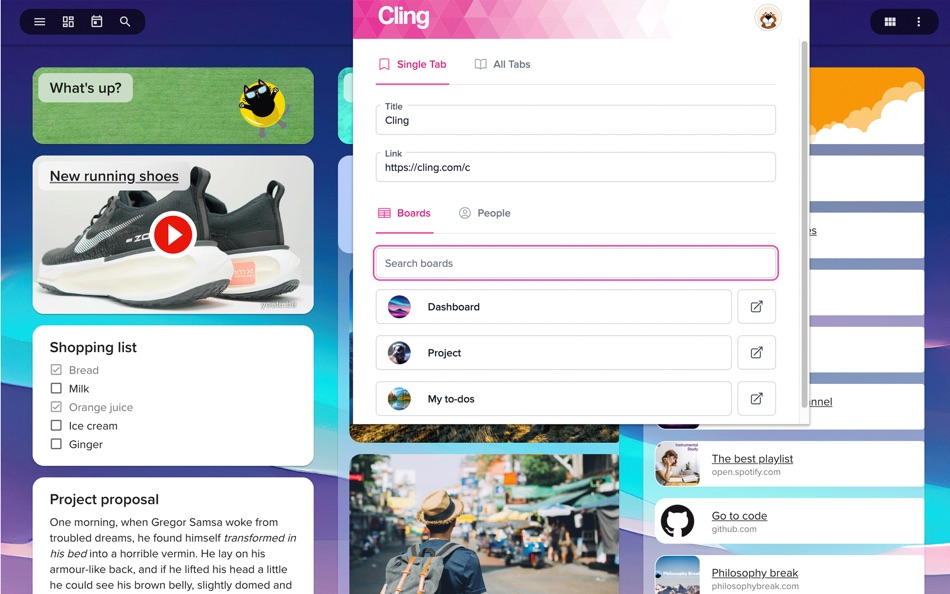 #1. Cling Button (macOS) Podle: Cling GmbH