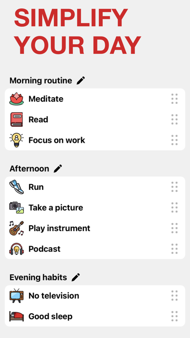 Habituator — Habit tracker Screenshot