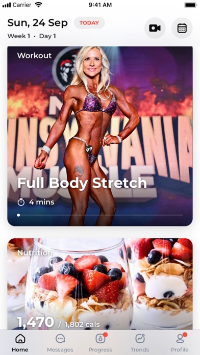 Muscles & Mascara Fitness Screenshot