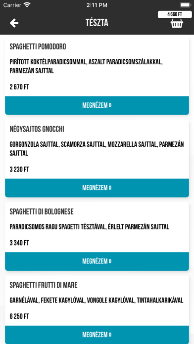GURU Pizza Pasta Coffee Brunch Screenshot