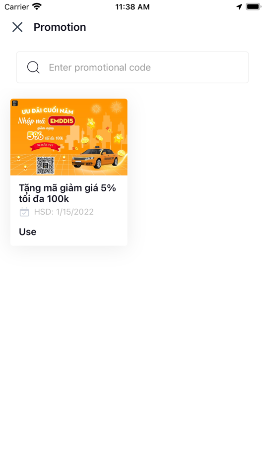 #3. E-Taxi (iOS) By: EMDDI Group
