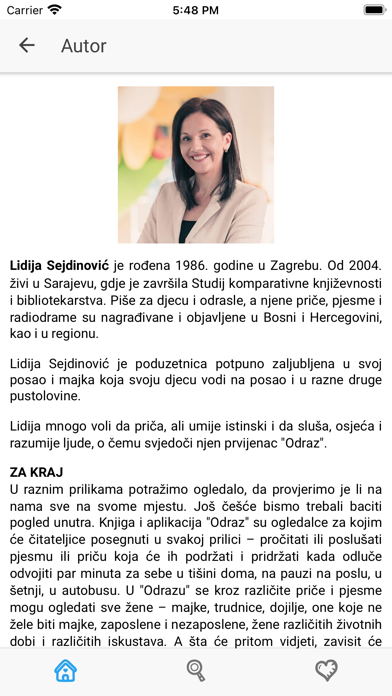 Odraz.app - Lidija Sejdinović Screenshot