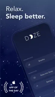 doze: sleep sounds and stories iphone screenshot 1