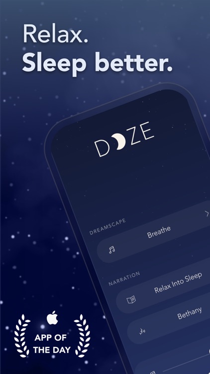 Doze: Sleep Sounds and Stories screenshot-0