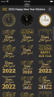How to cancel & delete 2022 happy new year stickers 3
