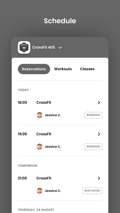 CrossFit 405 Screenshot