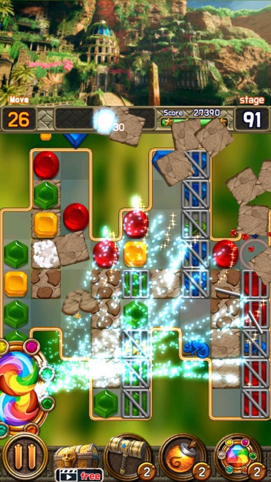 Jewel Paradise : match 3 Screenshot
