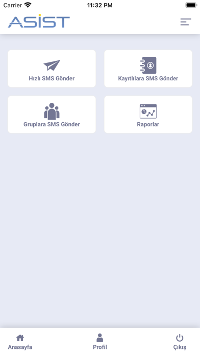 Asist BT. Mobile SMS Screenshot