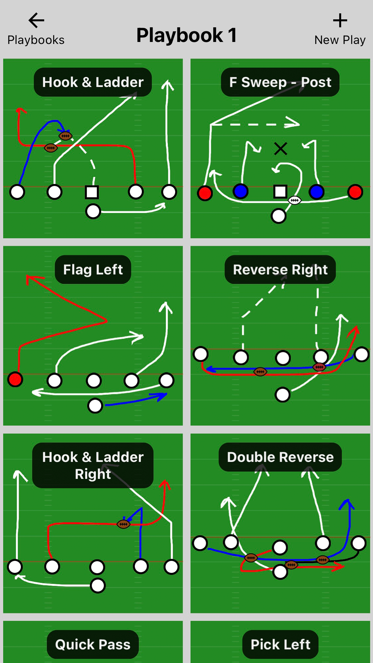 Flag Football Play Caller
