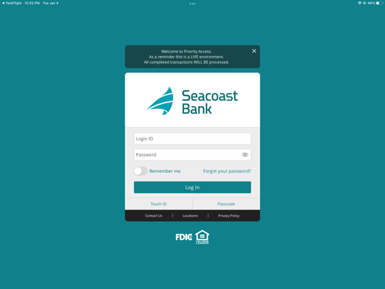 Screenshot #4 pour Seacoast Mobile Banking