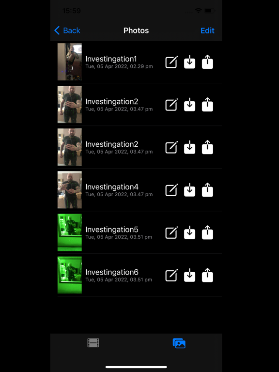 SLS Camera iPad screenshot 4 - Entertainment app
