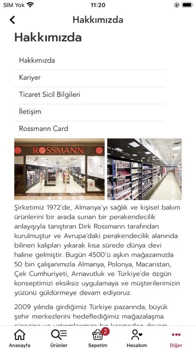 Rossmann Screenshot