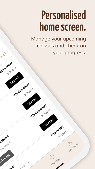 Muse Pilates Studio 2.0 Screenshot