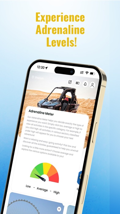 All Out: Trips, Adventures UAE Screenshot