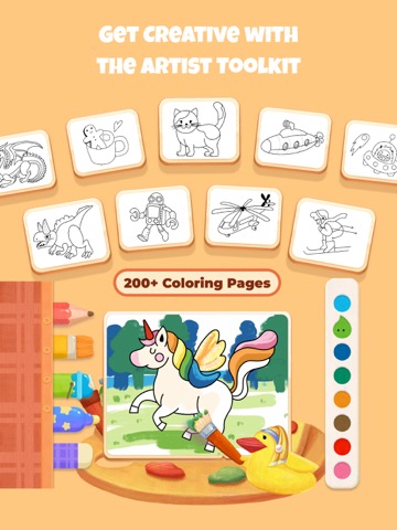 bekids Princess Coloring Bookのおすすめ画像3