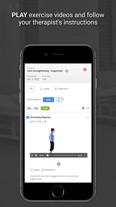 OMPT Therapy Screenshot