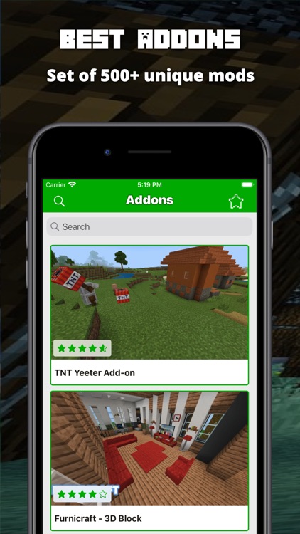 Mods for Minecraft PE (Addons)