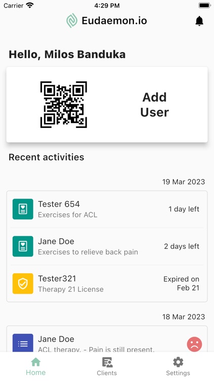 Eudaemon.io - Physiotherapy screenshot-5