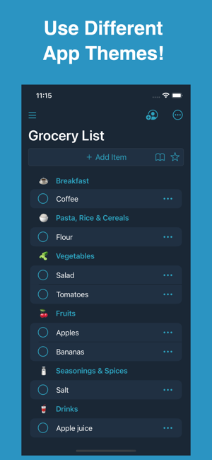 ‎Shoppylist: Grocery List Screenshot