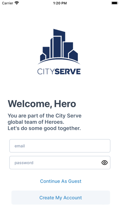 HERO-CityServe Screenshot