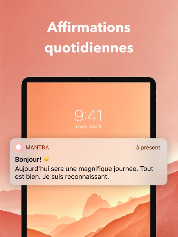 Screenshot #5 pour Mantra - Affirmations du jour